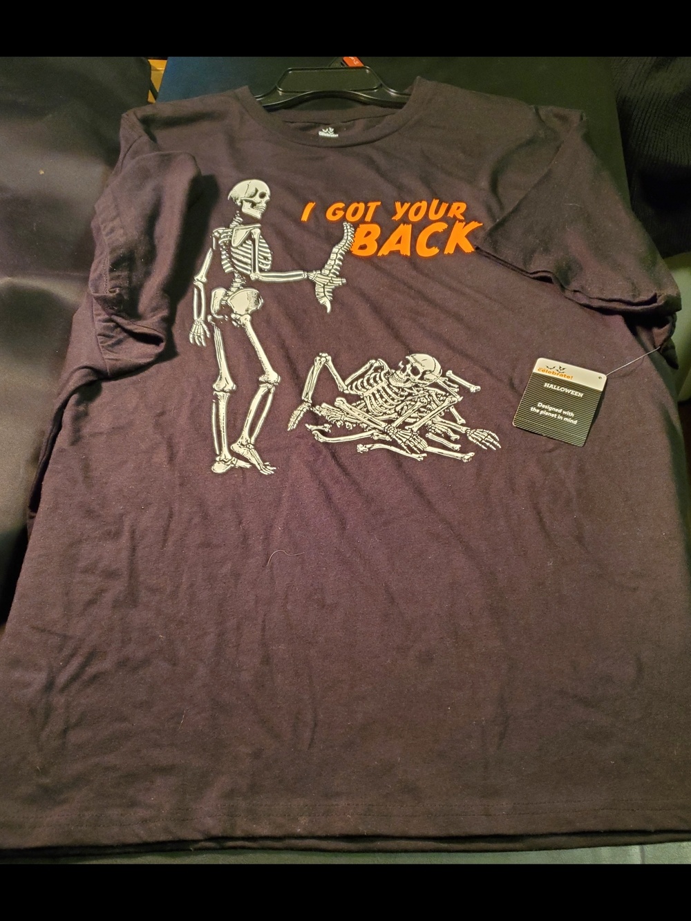 Celebrate Hallowen Black Size 2xl Shrit